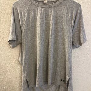 Under Armour Light Gray Performance Tee